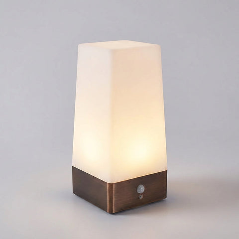 Motion Sensor LED Table Lamp with Battery Power for Convenient Indoor Lighting