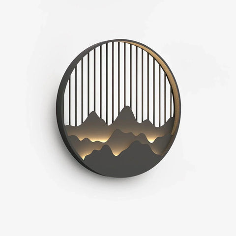 Mountain Landscape LED Outdoor Wall Light