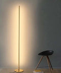 Slim LED Floor Lamp with Remote Dimming — product view