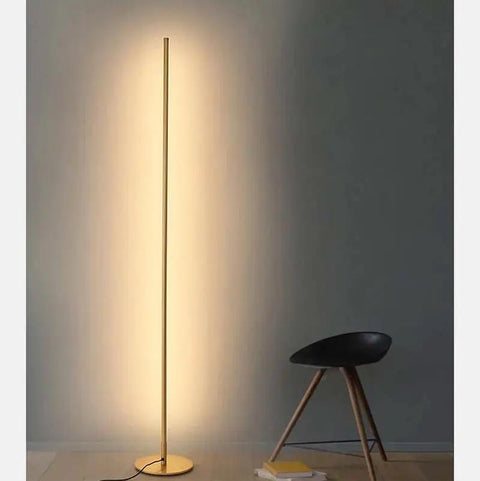 Slim LED Floor Lamp with Remote Dimming — product view