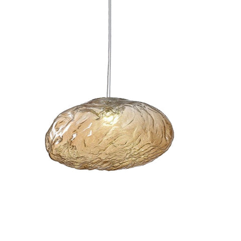 Organic Glass Cloud Pendant Light