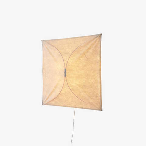 Japanese Paper Wall and Ceiling Light with Soft Diffusion