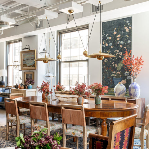 Onos Counterweight Pendant Lamp with Adjustable Drop
