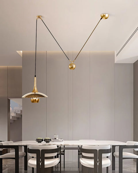 Onos Counterweight Pendant Lamp with Adjustable Drop