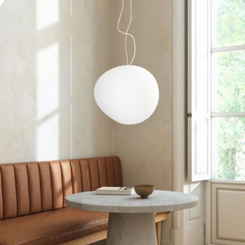 Frosted Glass Pendant Light