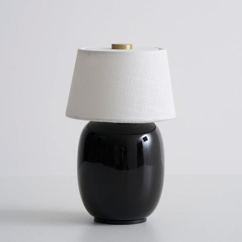 Petite Battery Operated Table Lamp Cordless Bedside Lamp with Design