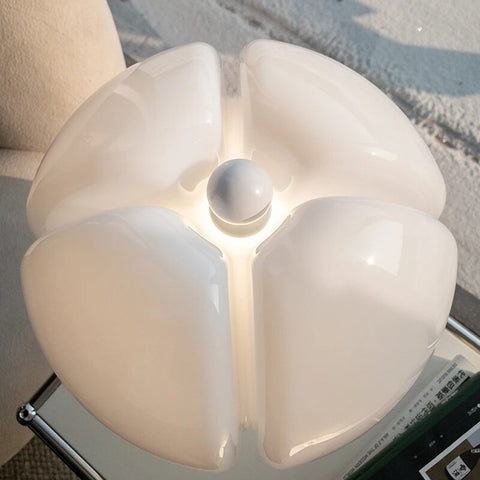 Flower LED Table Lamp with Touch Dimming and Adjustable Stem