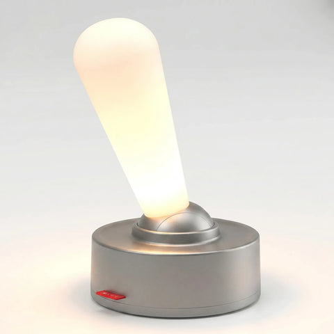 LED Table Lamp with Tilt Control and Rechargeable Battery