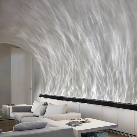 LED Water Ripple Wall Light with Adjustable Color Modes