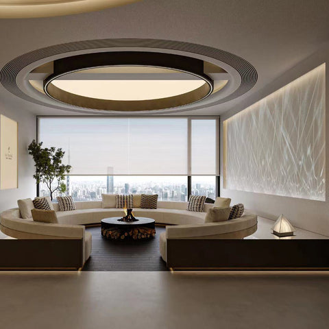 LED Water Ripple Wall Light with Adjustable Color Modes