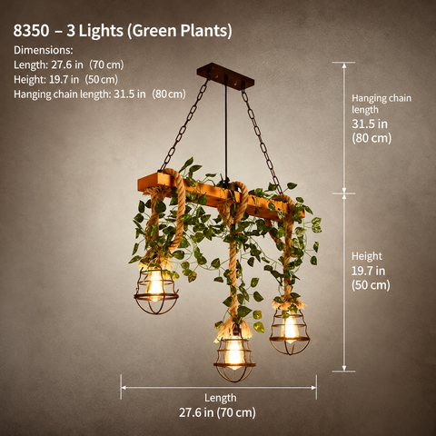 Rustic Wood Beam Pendant Light for Kitchen Island and Dining Room