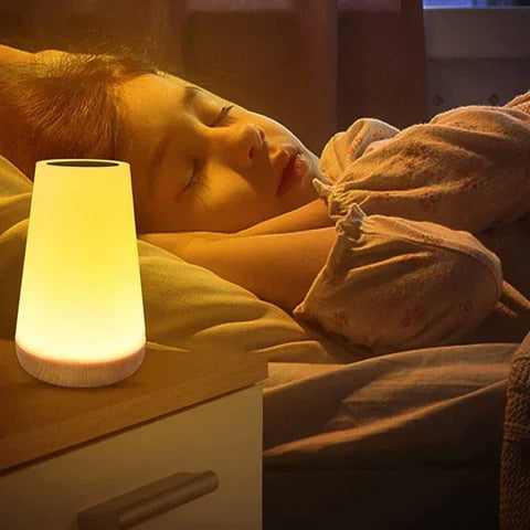 LED Night Light with Touch Control and Color-Changing Glow