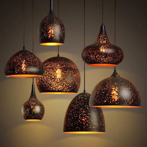 Vintage Iron Pendant Light