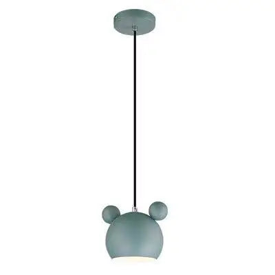 Mickey Pendant Light with Mouse-ear Pendant Silhouette