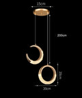Modern LED Pendant Light in Two Sizes