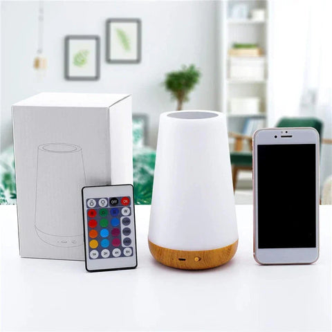 LED Night Light with Touch Control and Color-Changing Glow