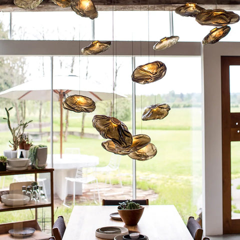 Smoked Glass Pendant Light