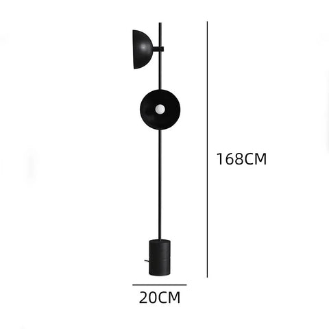 Grasshopper Tripod Floor Lamp with Angled Tripod Frame