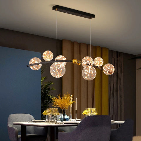 Multi-Head Pendant Light with Color Options