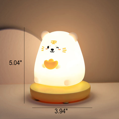 Silicone Animal Night Light with USB Rechargeable LED — product view