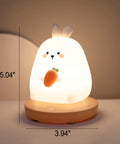 Silicone Animal Night Light with USB Rechargeable LED — product view