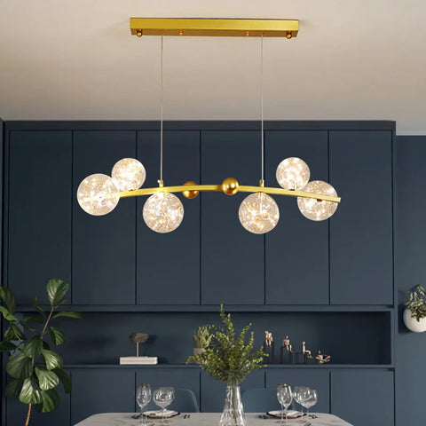 Multi-Head Pendant Light with Color Options