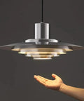 Metallic UFO Pendant Light for Kitchen Island — product view