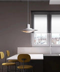 Metallic UFO Pendant Light for Kitchen Island — product view