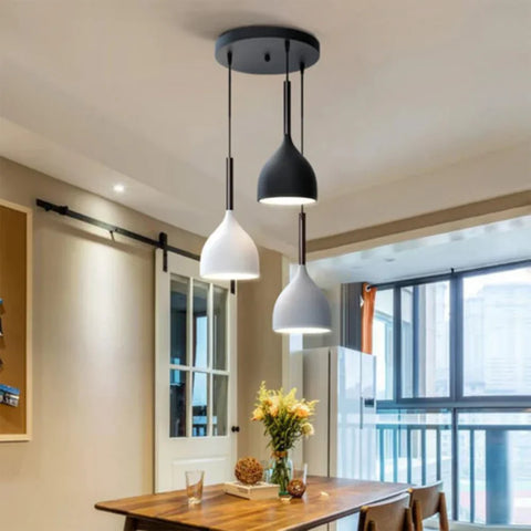 Scandinavian Resin Pendant Light