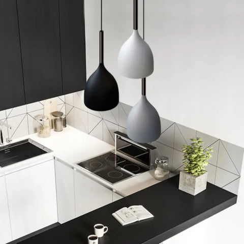 Scandinavian Resin Pendant Light