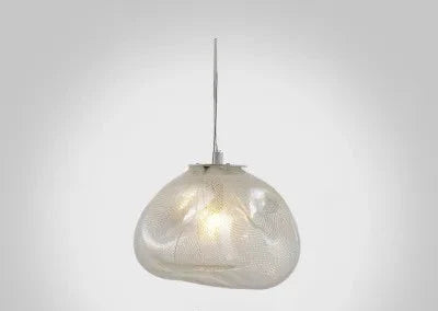 Smoked Glass Pendant Light