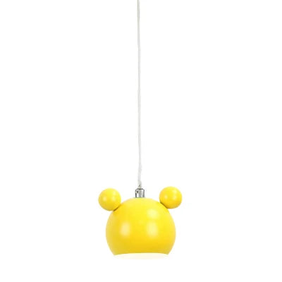 Mickey Pendant Light with Mouse-ear Pendant Silhouette