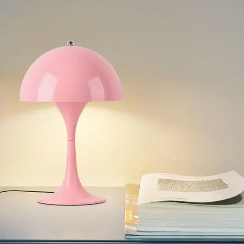 Touch-Dimmable Mushroom Table Lamp