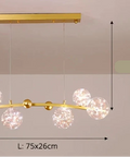Multi-Head Pendant Light with Color Options