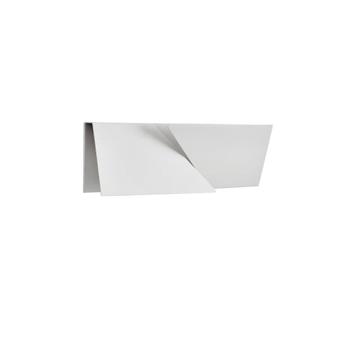 Wall Light with Geometric Aluminum Relief and Integrated LED