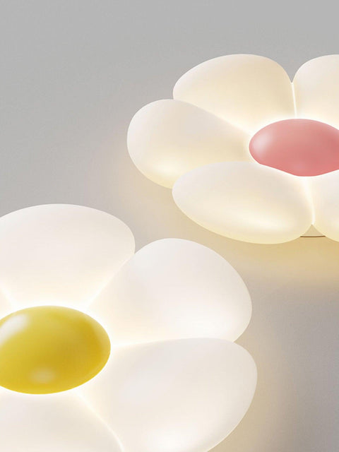 Blooming Flower Ceiling Lamp with Six-Petal Design