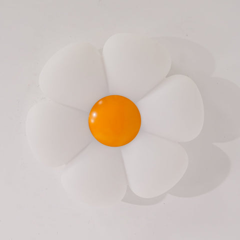 Blooming Flower Ceiling Lamp with Six-Petal Design