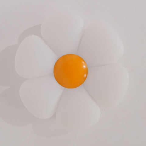 Blooming Flower Ceiling Lamp with Six-Petal Design