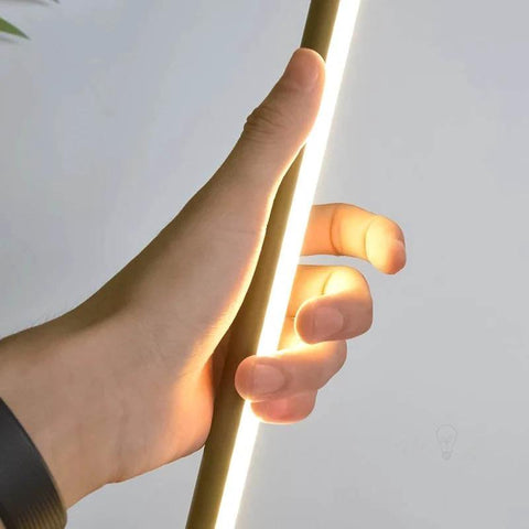 Slim LED Floor Lamp with Remote Dimming — product view
