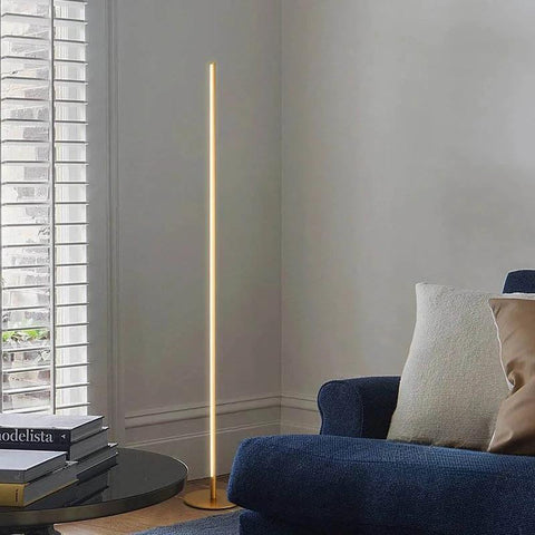 Slim LED Floor Lamp with Remote Dimming — product view