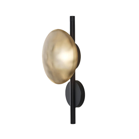 Wall Light with Round Glass Shade