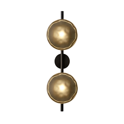 Wall Light with Round Glass Shade