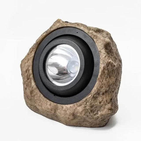 Adjustable Solar Rock Light for Garden and Pathway Accent — product view