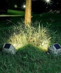 Adjustable Solar Rock Light for Garden and Pathway Accent — product view