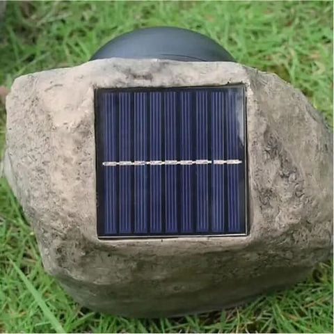 Adjustable Solar Rock Light for Garden and Pathway Accent — product view