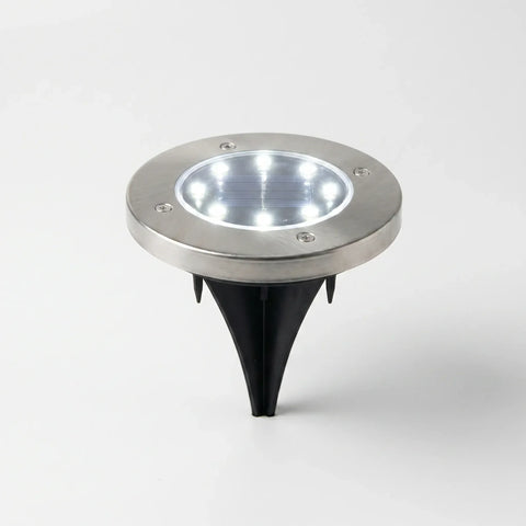 Solar Ground Lights with Multiple LED and Pack Options