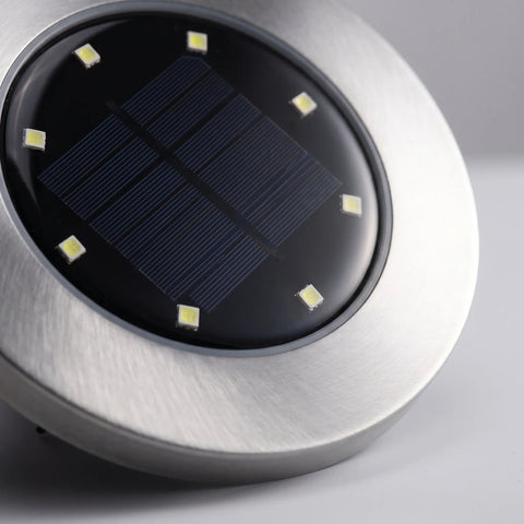 Solar Ground Lights with Multiple LED and Pack Options