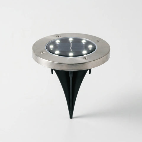 Solar Ground Lights with Multiple LED and Pack Options