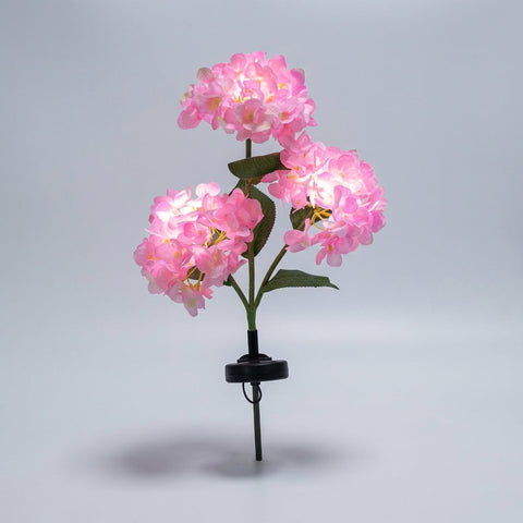 Solar Flower Stake Lights with Automatic Nighttime Glow