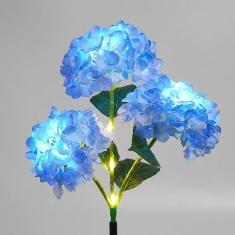 Solar Flower Stake Lights with Automatic Nighttime Glow
